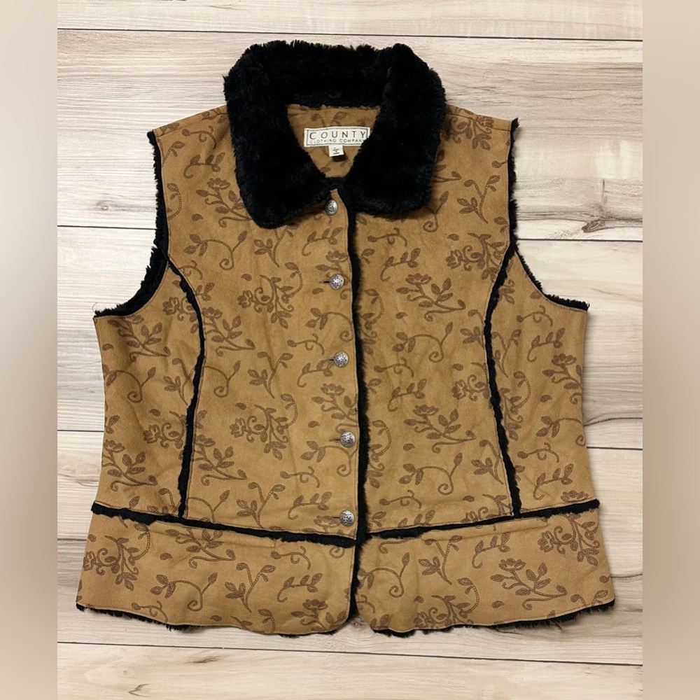 County Clothing Company Floral Jacket Size L